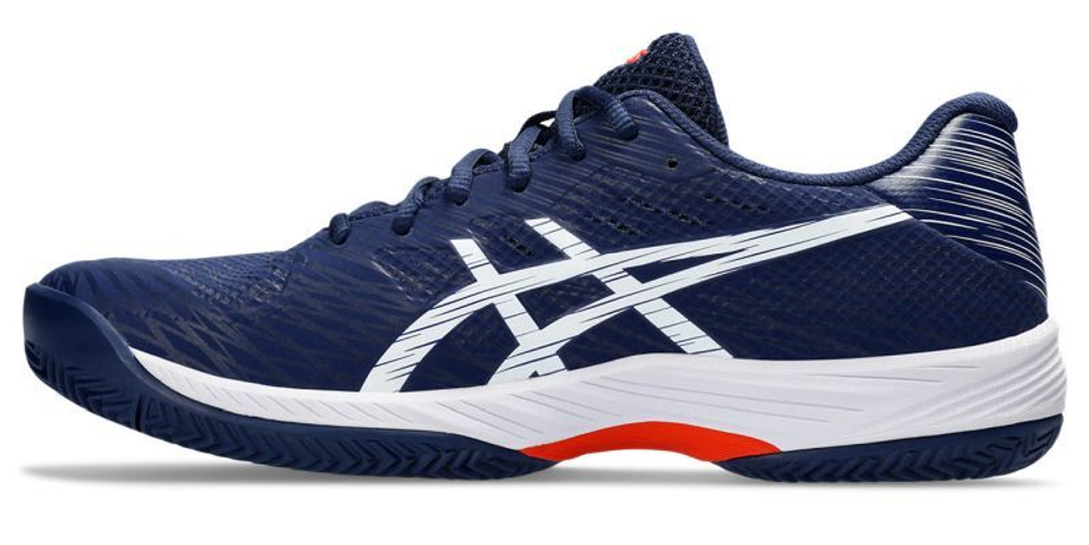 Мужские кроссовки теннисные Asics Gel-Game 9 Clay/OC - blue expanse/white