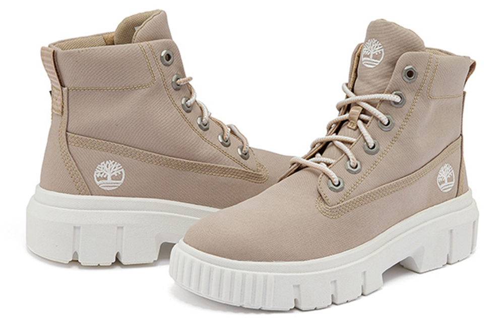 Timberland Greyfield Boot "Light Beige Canvas" Women"s