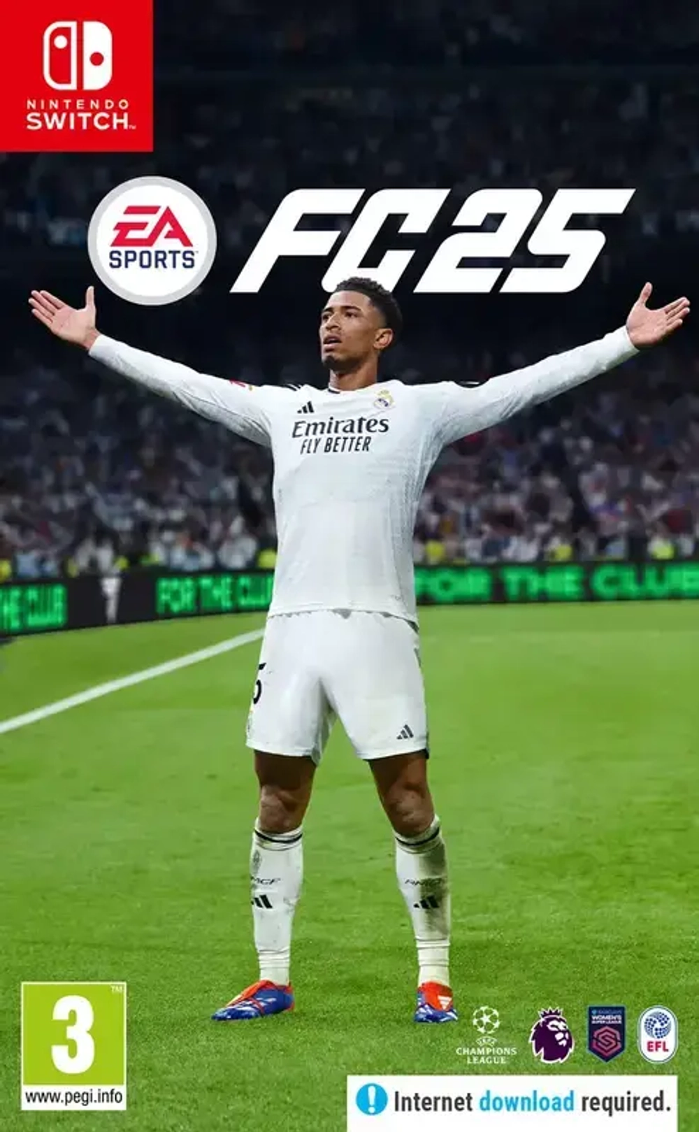 EA SPORTS FC 25 (FIFA 25) (картридж для Nintendo Switch, полностью на русском языке)