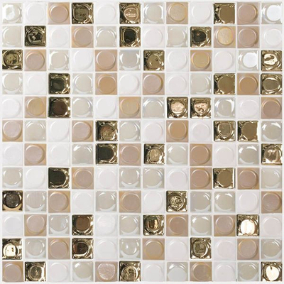 Мозаика Aura Gold Blend (на сетке)