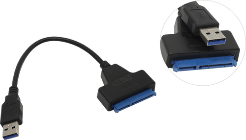 Кабель-адаптер USB3.0 -> SATA VCOM CU815