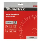 Пильный диск по дереву, 190 х 30 мм, 36 зубьев Matrix Professional — фото 5