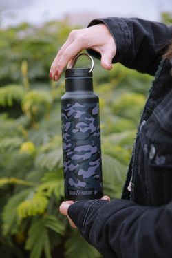 Термобутылка Klean Kanteen Insulated Classic 20oz (592 мл) Black Camo