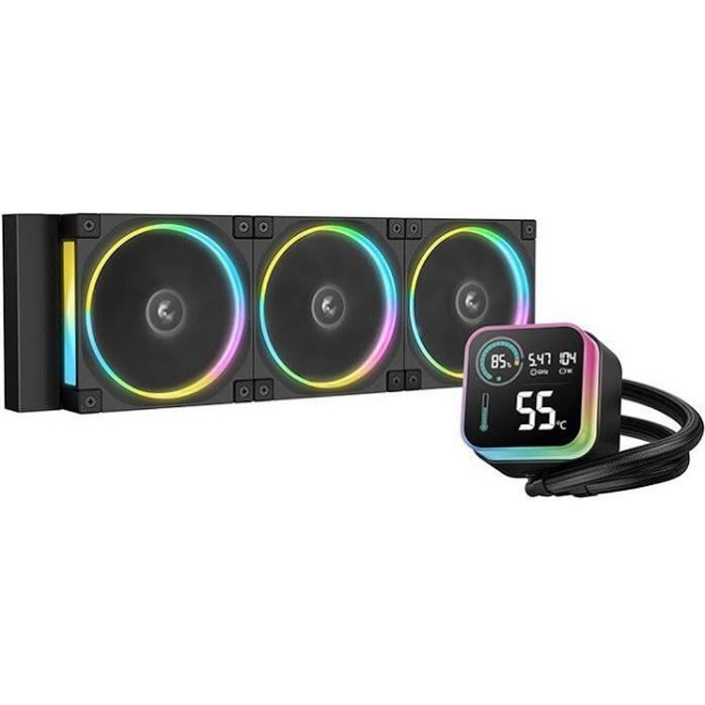 Система водяного охлаждения DeepCool LQ360 ULTRA ARGB, черный (R-LQ360-BKASMC-G-1)