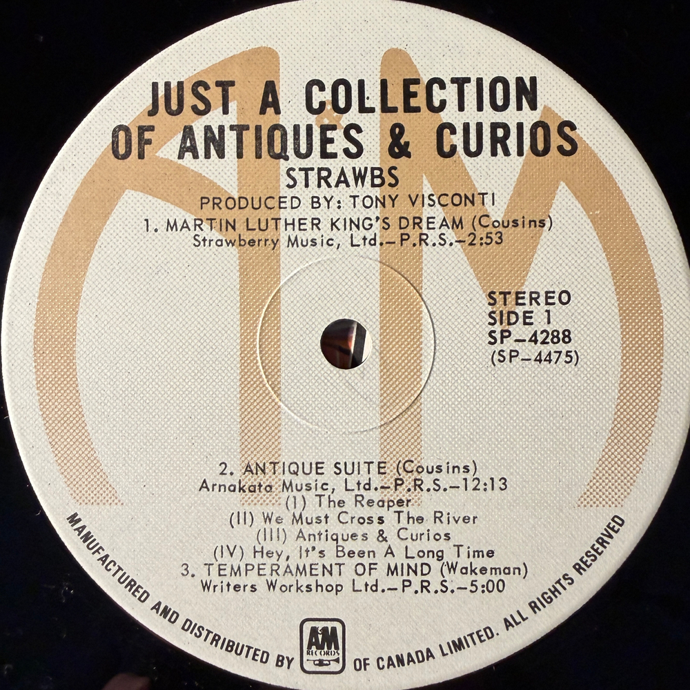 Strawbs ‎– Just A Collection Of Antiques And Curios: Live At The Queen Elizabeth Hall (Канада 1970г.)