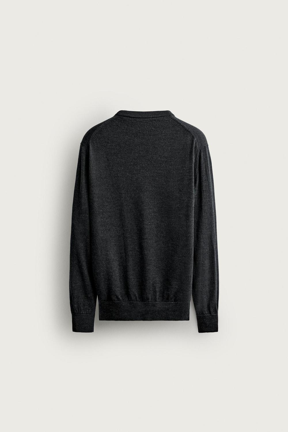 СВИТЕР СТАНДАРТНОГО КРОЯ ИЗ 100% ШЕРСТИ — ZARA
