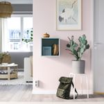 Полка IKEA EKET (ЭКЕТ), Голубой, 35х35х35 см