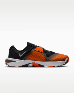 Кроссовки мужские Nike Metcon 10 (Черно-Оранжевые)