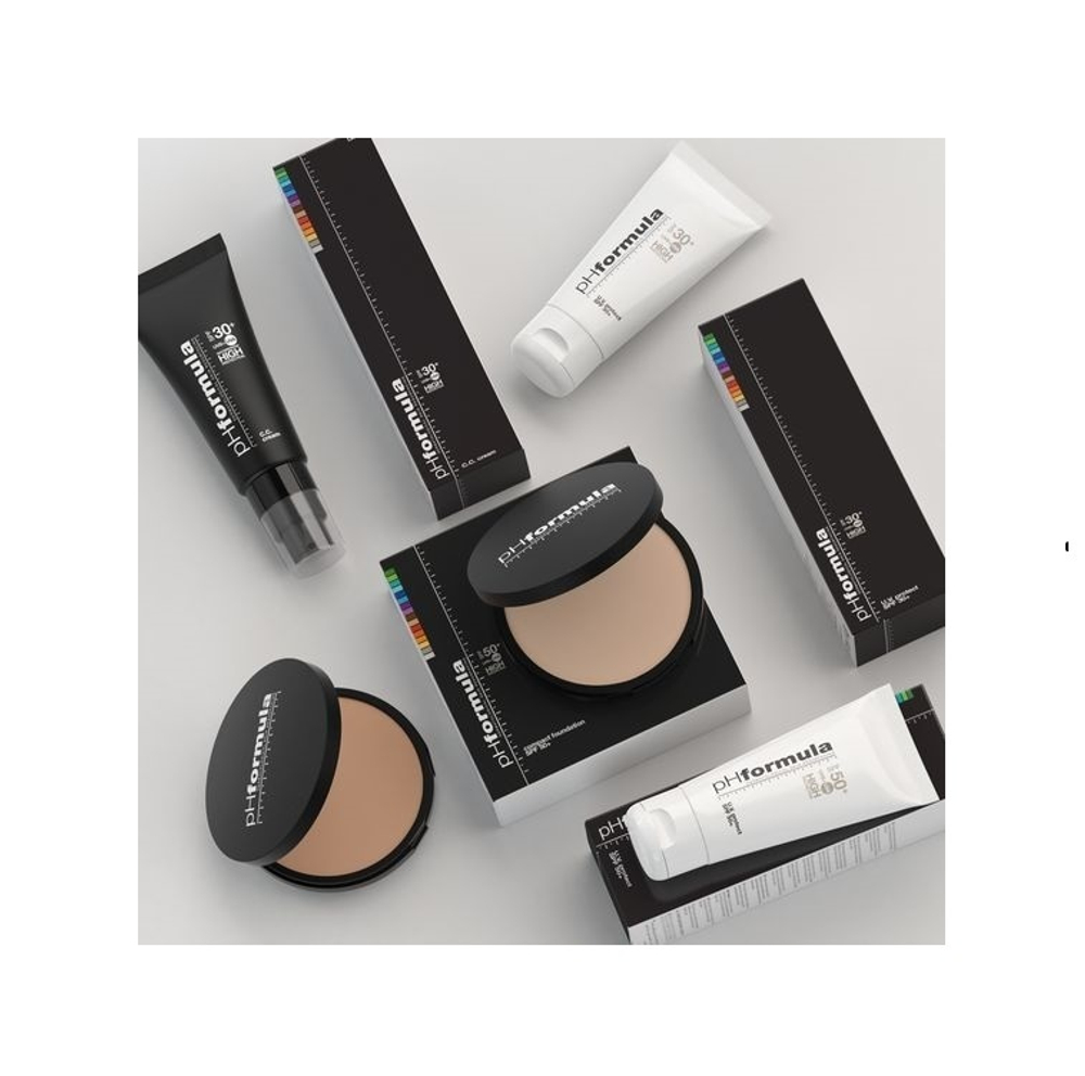 PHformula Compact foundation SPF 50+ Light - Компактное тональное средство SPF 50+ (светлый тон)