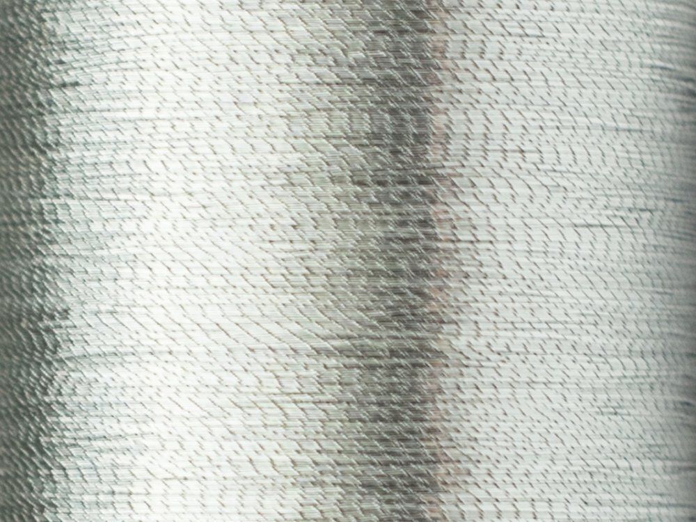 Нитки вышивальные металлизированные Madeira Metallic №40, 1000 м, цв. Alu, 9846, 5 катушек