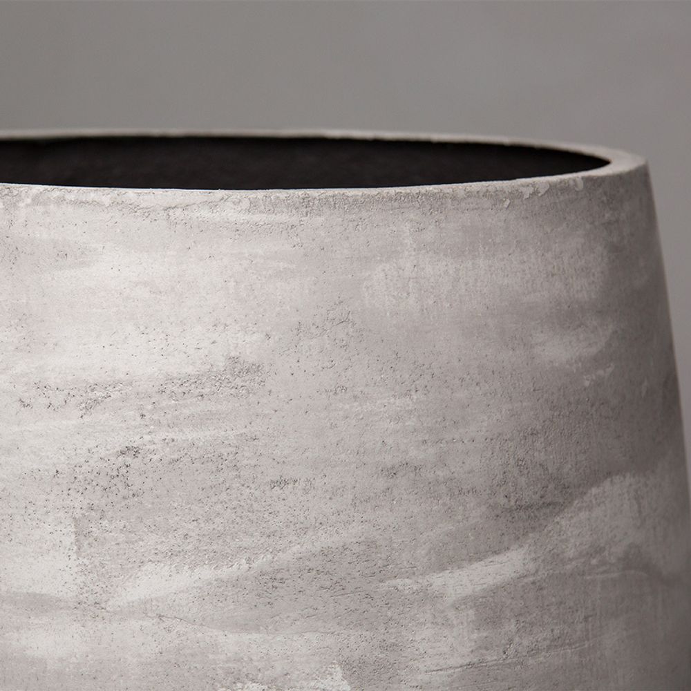 Кашпо TOPPER CONCRETE GREY LIGHT D40 H90
