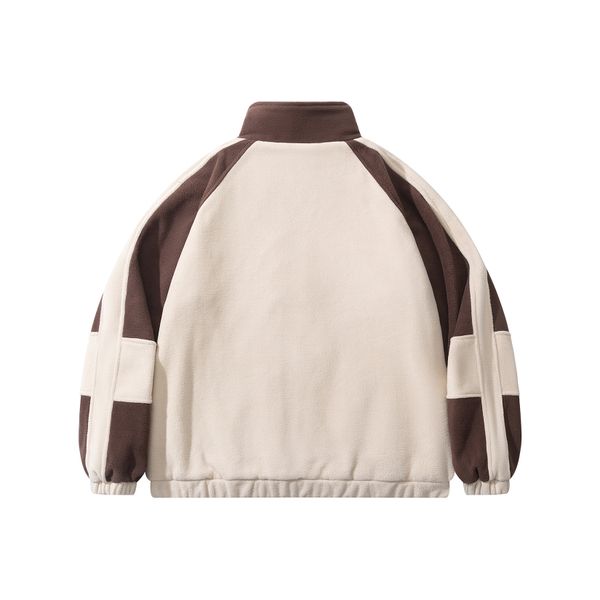 Толстовка Turbo fleece Zip песочный/коричневый - фото 12