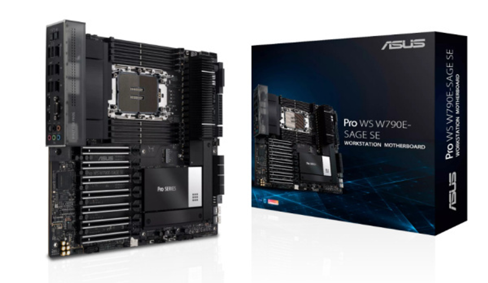 Материнская плата E-ATX ASUS PRO WS W790E-SAGE SE