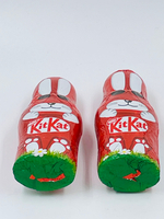 Nestle KitKat шоколадные кролики (набор из 2 шт.) с хрустящими хлопьями, 13 см, 90 г (2 шт. по 45 г)