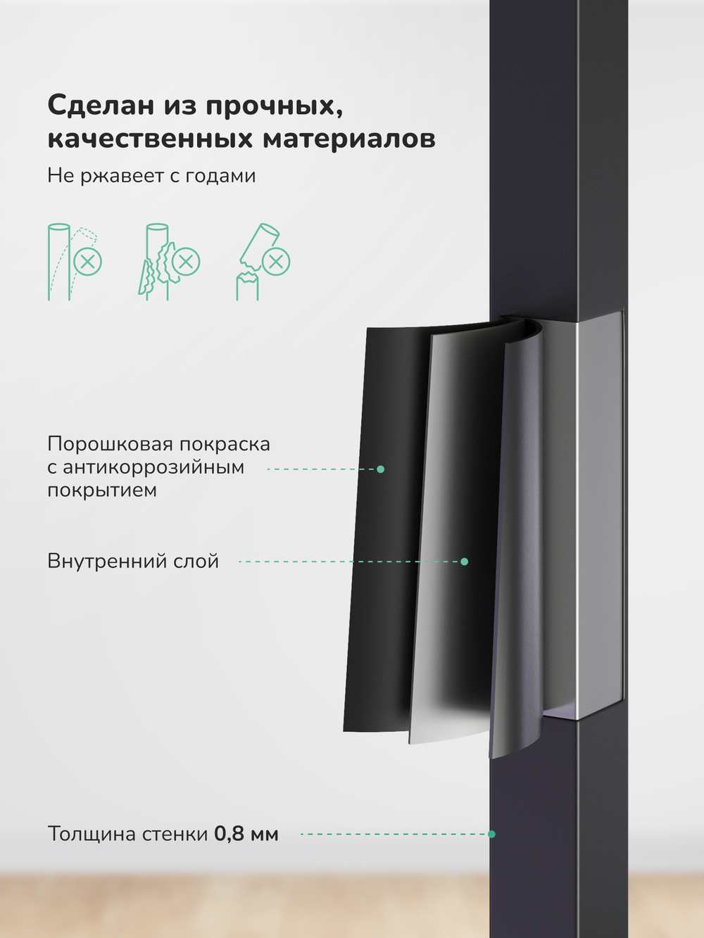 Стеллаж Leset Стилвуд 115