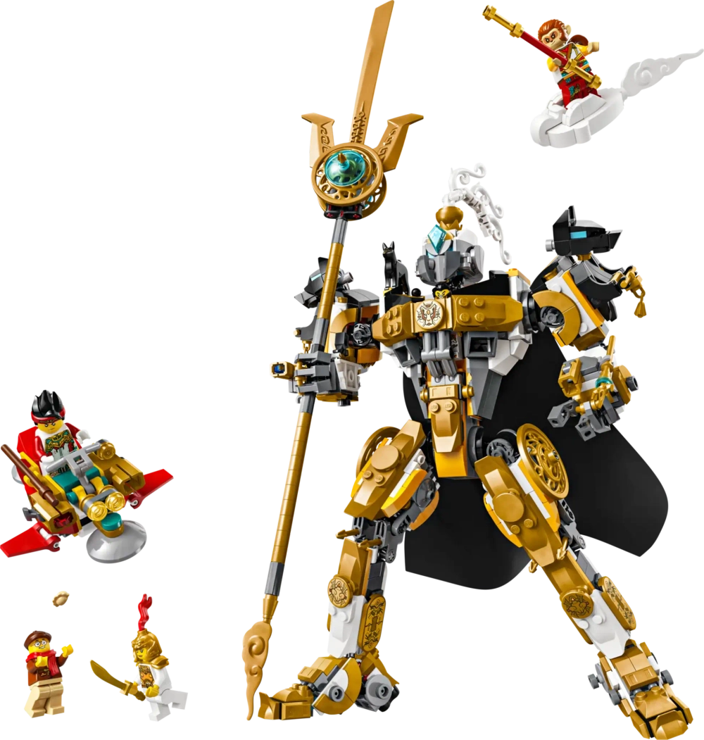 Конструктор LEGO Monkie Kid 80065 Небесный робот Эрланга