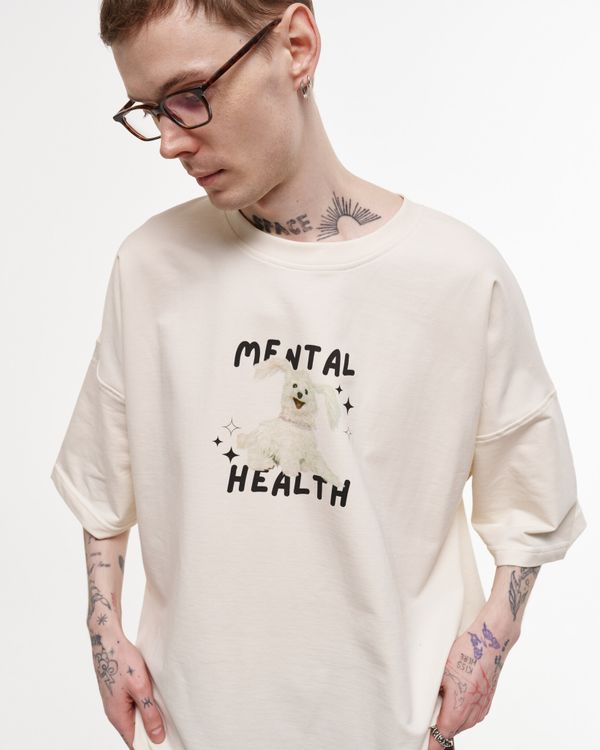 Футболка Mental health Coconut Milk - фото 7