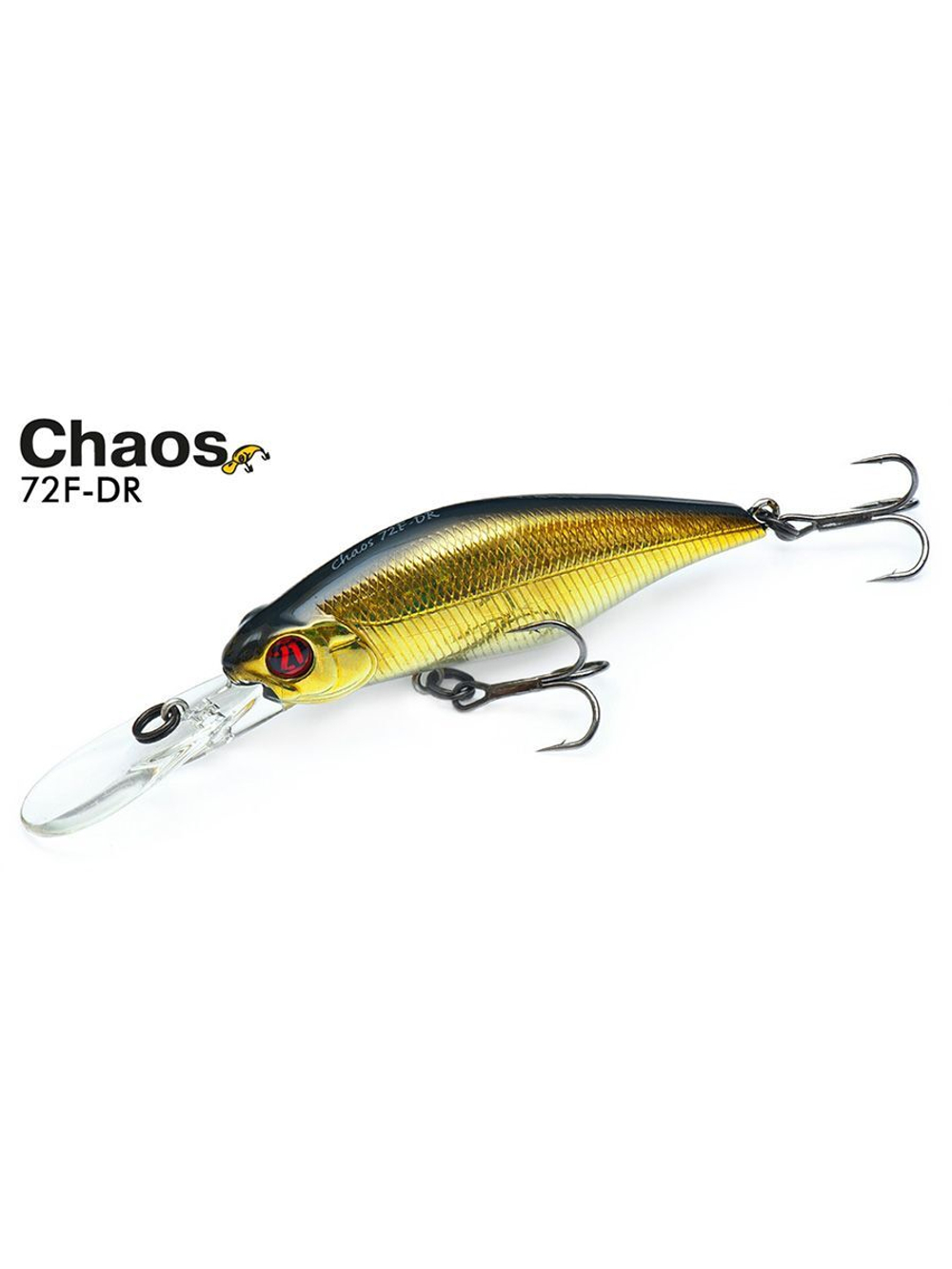 Воблер для рыбалки Pontoon21 Chaos 72F-DR, 72мм, 9.8 гр., 2.0-2.5 м., цвет R60