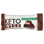 Keto Wise, Fat Bomb, арахис и нуга с карамелью, 16 упаковок по 32 г