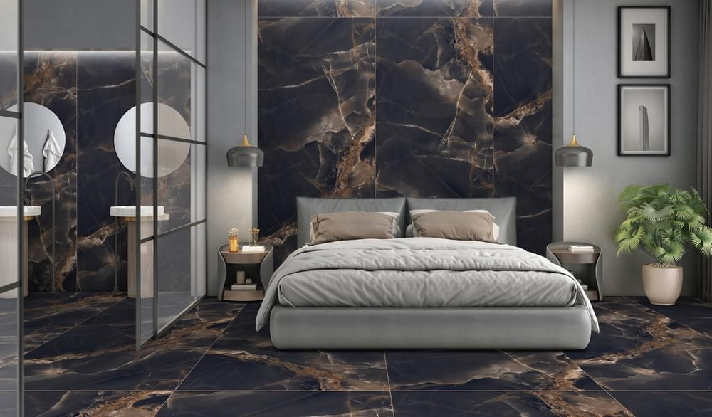 Ennface Slab Concrete Nero Matt 120x280