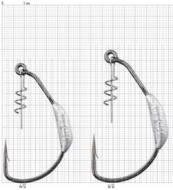 Крючки офсетные LUCKY JOHN Predator LJH357 №6/0, 3 шт