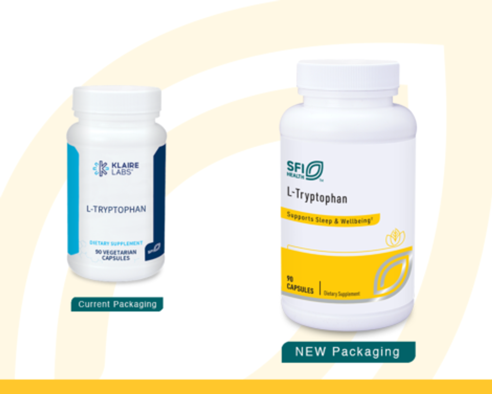 L-Tryptophan 500mg 90 капсул Klaire Labs / SFI Health