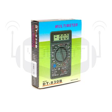 Мультиметр DT-830B черный