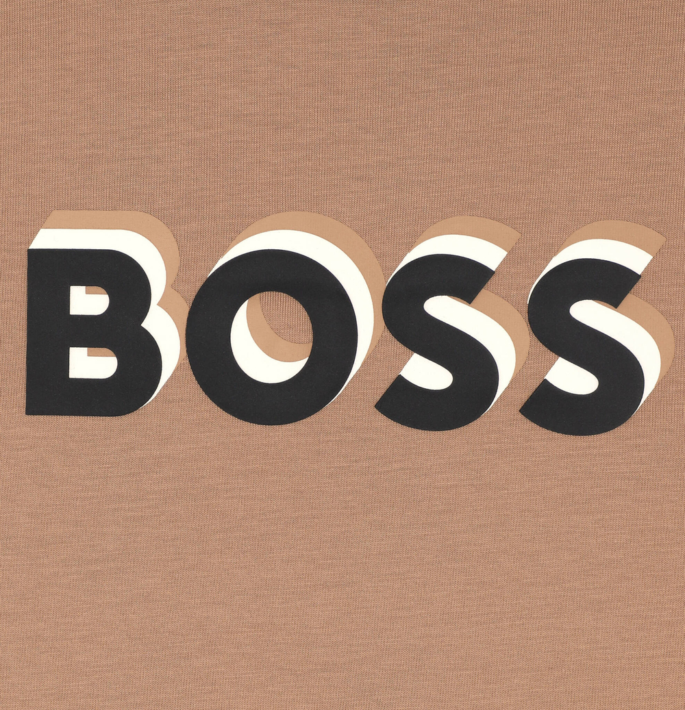 Футболка BOSS Kidswear - коричневый(J50723)