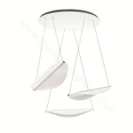 Pendant design lamp  Diphy 3 by Linea Light