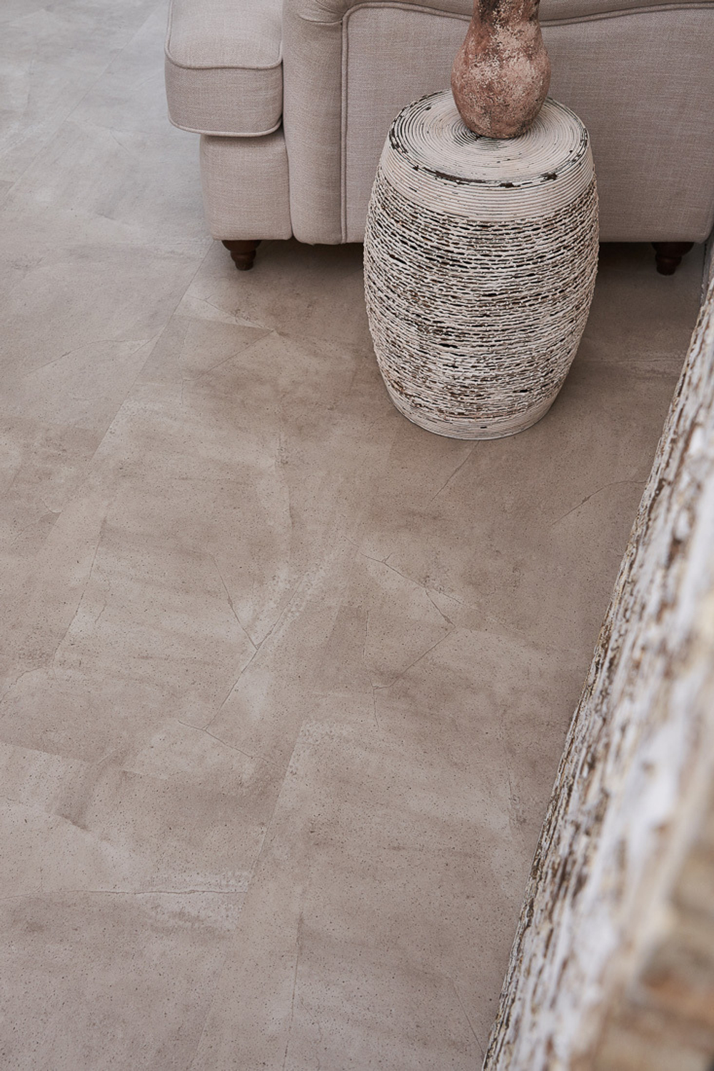 Виниловый ламинат Vinilam Ceramo 61603 Бетонная смесь
