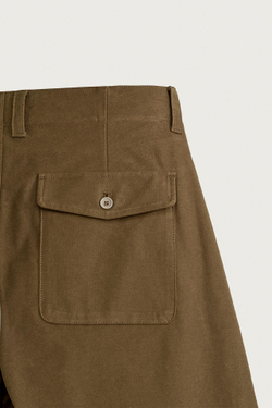 ZARA БРЮКИ BALLOON FIT, ТЕМНО-ОЛИВКОВЫЙ