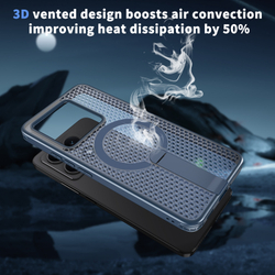 Прозрачный чехол Mesh Pro Magnetic Case для Xiaomi 14T