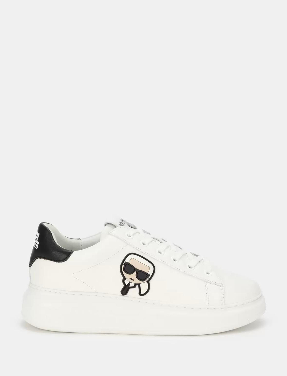 Кеды муж. KARL LAGERFELD 855090 белый лого мульти