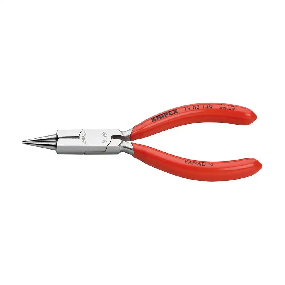 Круглогубцы с режущей кромкой хромированные 130 мм Knipex 19 03 130