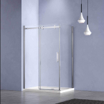 Душевой уголок Комо-Н (Como-N) VSR-4CN9012CL, 1200*900, хром, стекло прозрачное,