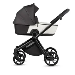 Коляска 2 в 1 Tutis Mio 3+ Leather Silver Grey