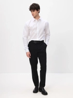 Сорочка GREG Super Slim fit 100/237/WH/ZVN_SL STRETCH "Однотон."