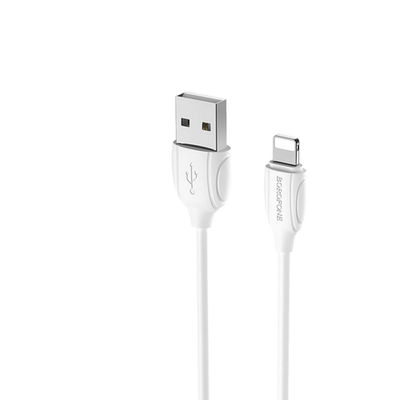 Кабель USB x Lightning 8Pin -1м. Borofone BX19 (2.4А)