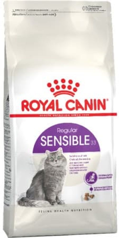 Royal Canin Sensible Корм д/кошек 33 (2кг+2пауча) Royal Canin Sensible Корм д/кошек 33 (2кг+2пауча)