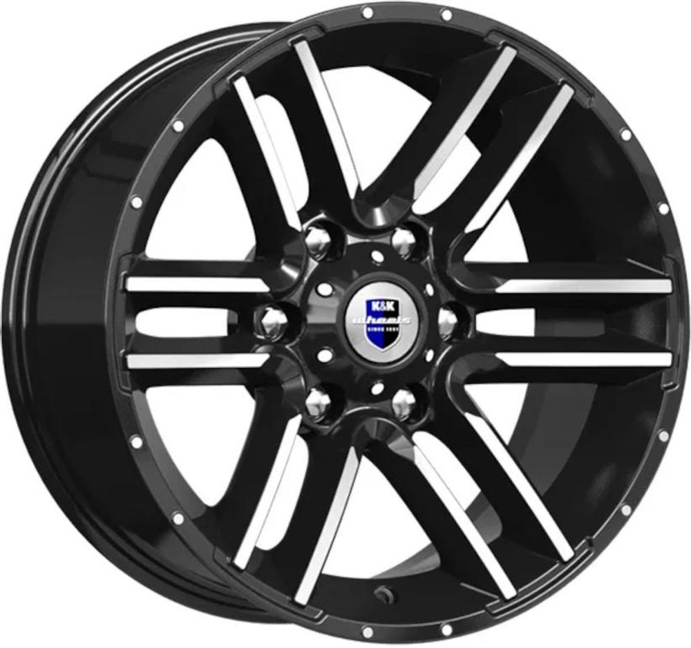 K&amp;K Алгама 8x17 6x139.7 ET -10 Dia 106.1 (BFP)