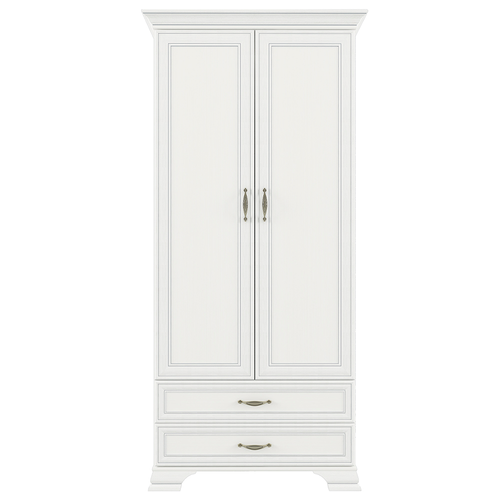 Шкаф 2DG2S, TIFFANY, цвет вудлайн кремовый