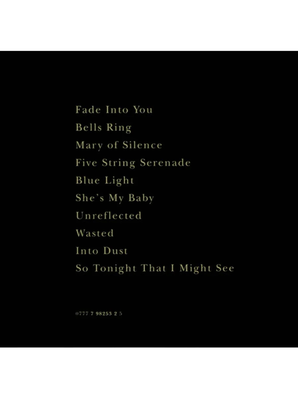Mazzy Star — So Tonight That I Might See