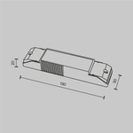 Источник питания Triac 5-12W IP20 Maytoni PSL-TR40-150-300mA