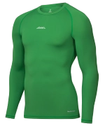 Футболка компрессионная с длинным рукавом CAMP PerFormDRY Baselayer LS Tee, зеленый