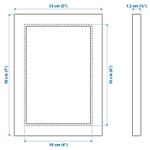 Фоторамка IKEA FISKBO (ФИСКБО), Светло-голубой, 10х15 см