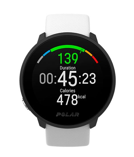 Фитнес часы Polar Unite белый 100767497