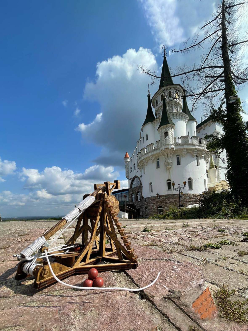 Деревянный конструктор Требушет (KUDRIAVSKIY)