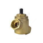 Клапан балансировочный автомат латунь R206A Ду 40 G1 1/2" A Ру25 ВР 3.1788 - 16.128 м3/ч без ниппелей Giacomini R206AY017
