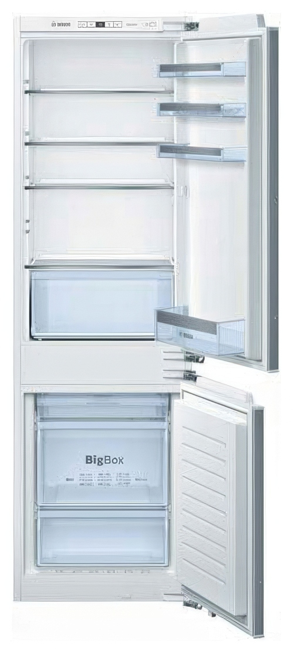 Встраиваемый двухкамерный холодильник Bosch KIN86VF20R