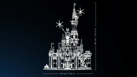 Конструктор LEGO Disney 43222 Замок Диснея